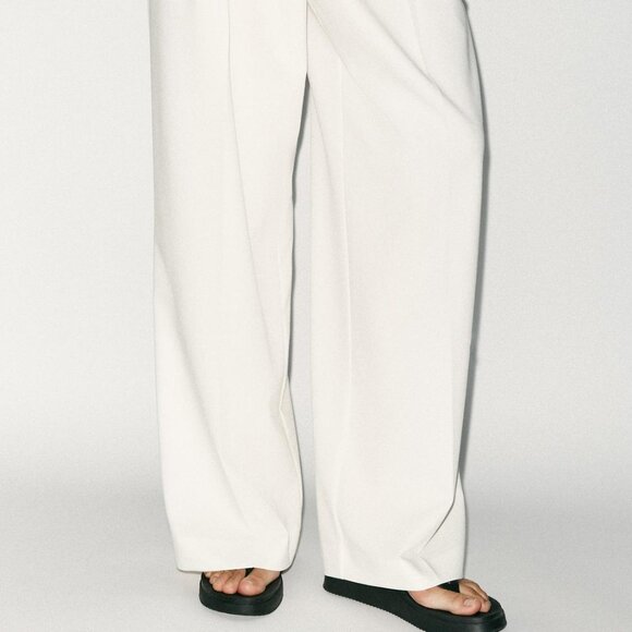 ZARA PLEATED PANTS - Picture 2 of 8